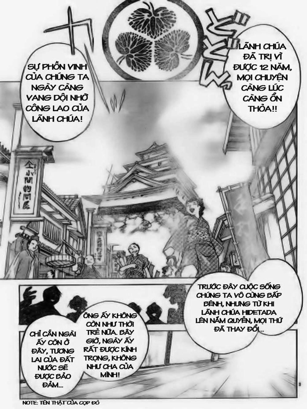 Truyện Tranh Mắt Quỷ Kyo - Samurai Deeper Kyo trang 3