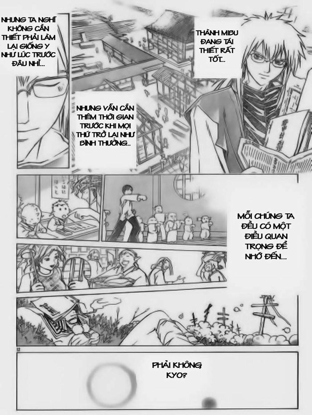 Truyện Tranh Mắt Quỷ Kyo - Samurai Deeper Kyo trang 3