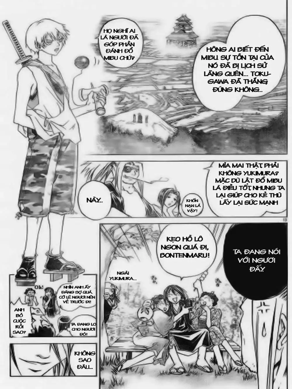 Truyện Tranh Mắt Quỷ Kyo - Samurai Deeper Kyo trang 3