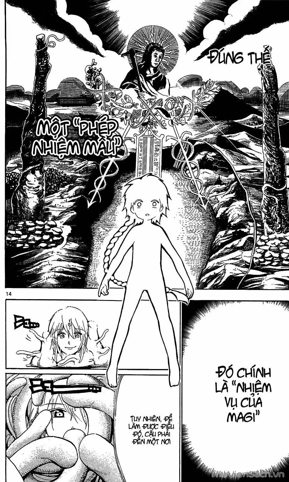 Truyện Tranh Mê Cung Pháp Thuật trang 3