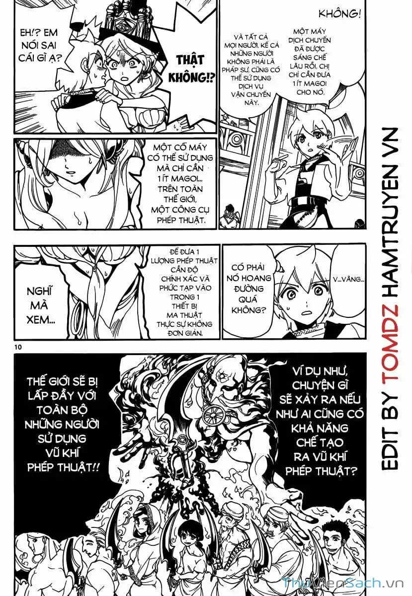 Truyện Tranh Mê Cung Pháp Thuật trang 3
