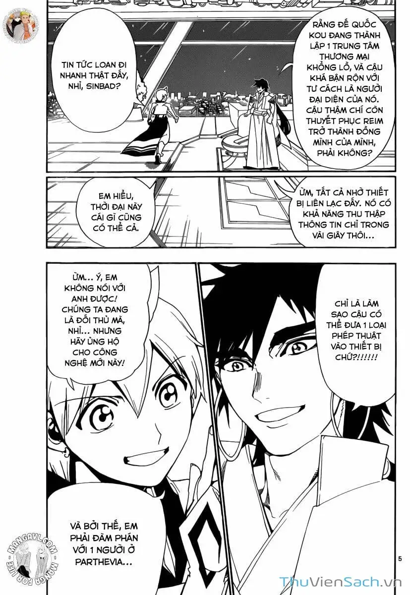 Truyện Tranh Mê Cung Pháp Thuật trang 3