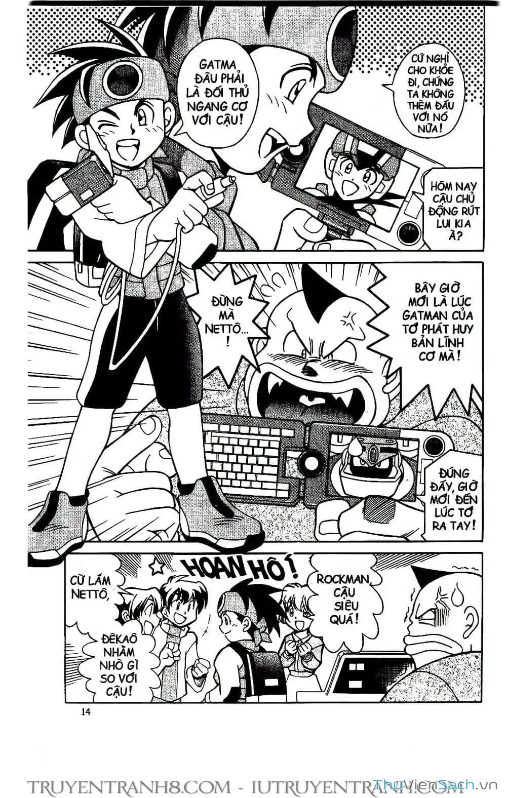 Truyện Tranh Rockman Chiến Binh Thế Giới Ảo trang 4