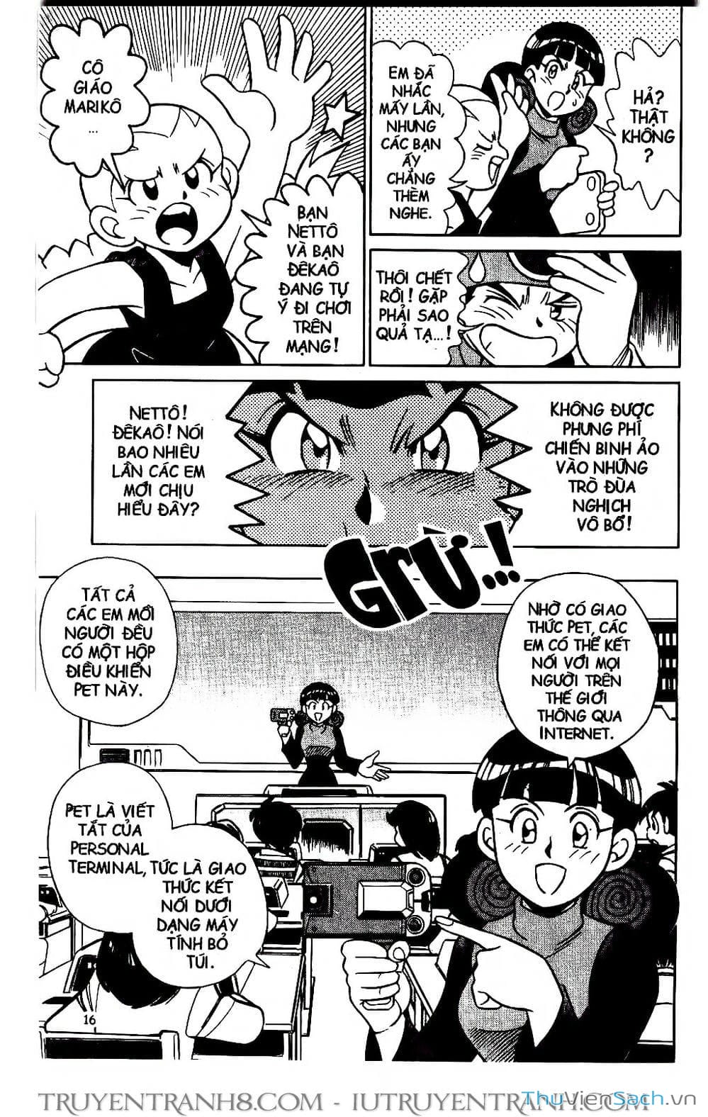Truyện Tranh Rockman Chiến Binh Thế Giới Ảo trang 4