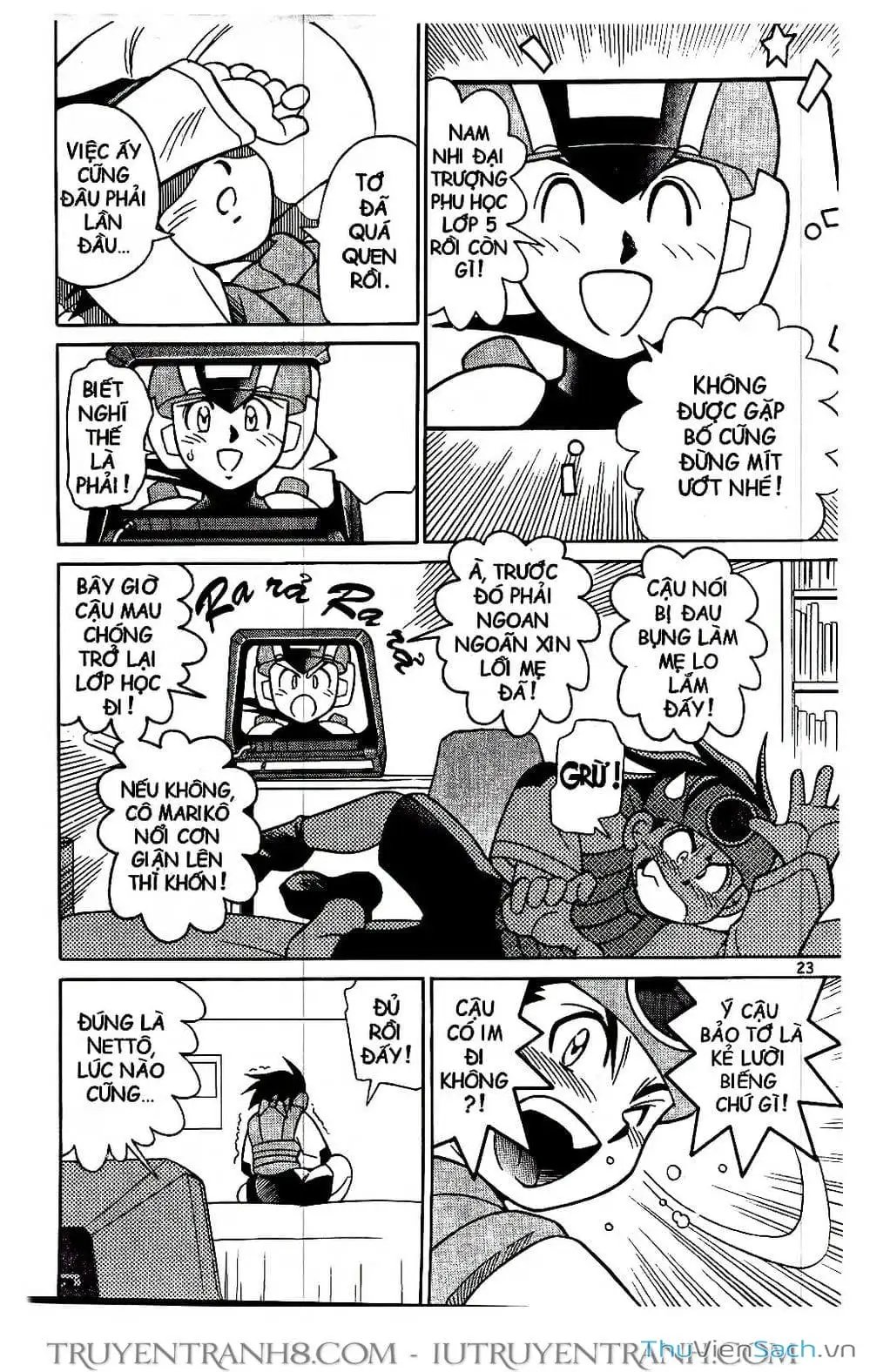 Truyện Tranh Rockman Chiến Binh Thế Giới Ảo trang 4