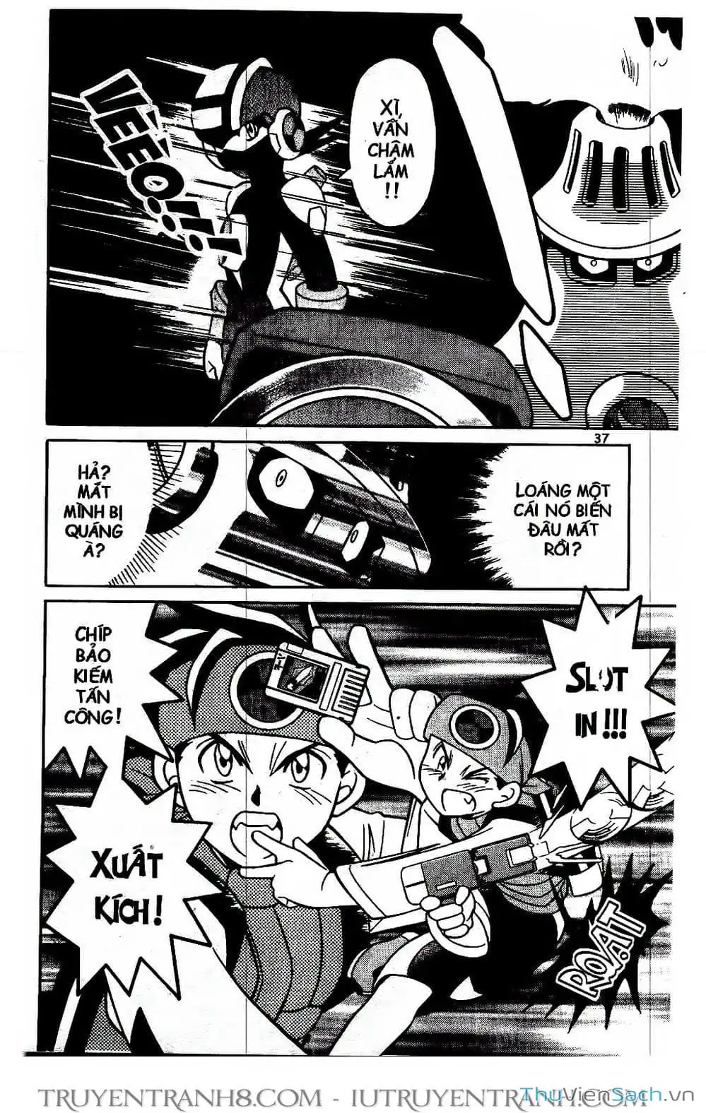 Truyện Tranh Rockman Chiến Binh Thế Giới Ảo trang 4