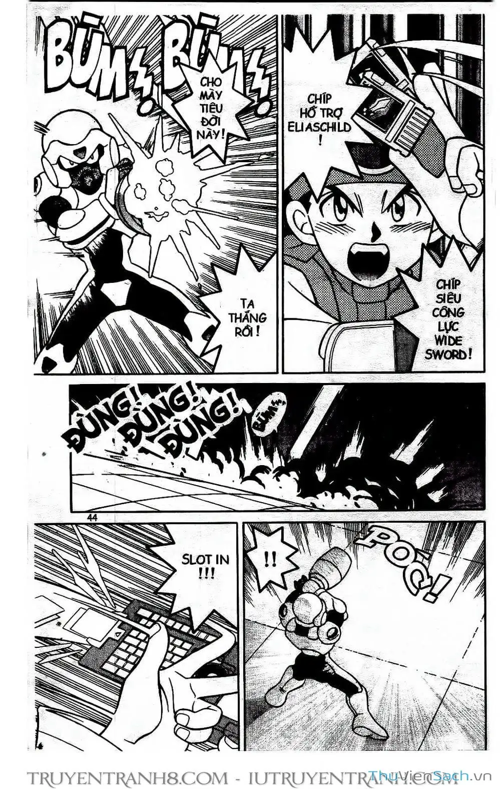 Truyện Tranh Rockman Chiến Binh Thế Giới Ảo trang 4