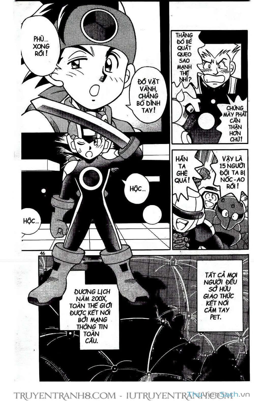 Truyện Tranh Rockman Chiến Binh Thế Giới Ảo trang 4