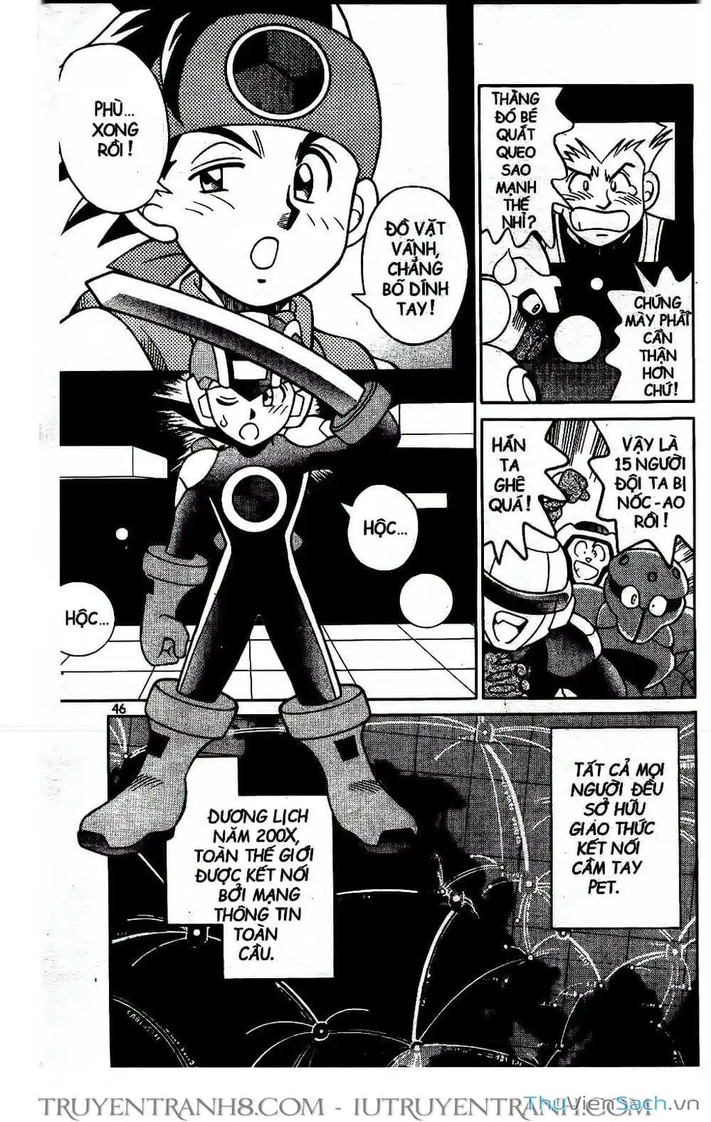 Truyện Tranh Rockman Chiến Binh Thế Giới Ảo trang 4