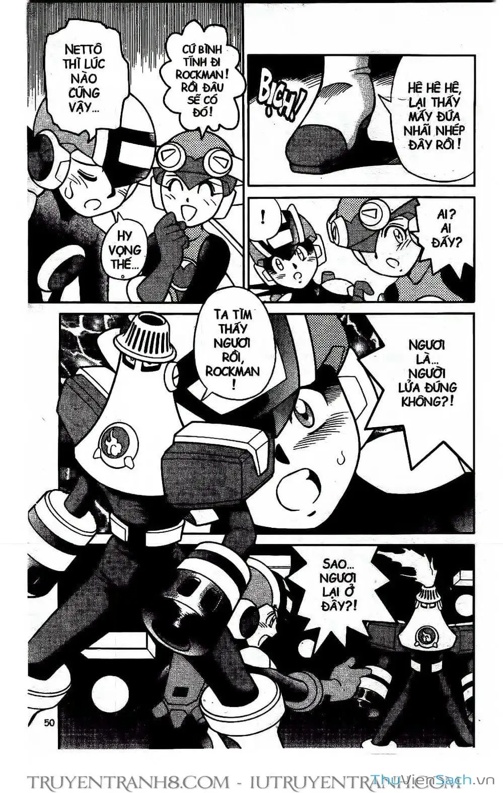 Truyện Tranh Rockman Chiến Binh Thế Giới Ảo trang 4