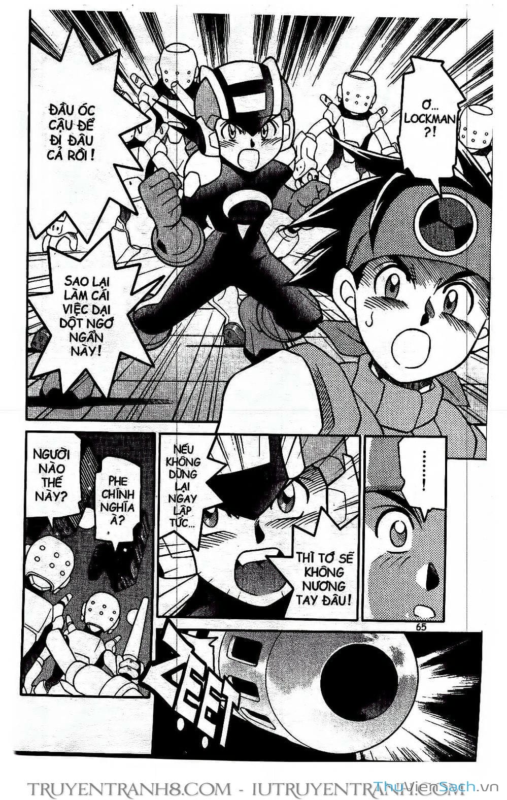 Truyện Tranh Rockman Chiến Binh Thế Giới Ảo trang 4
