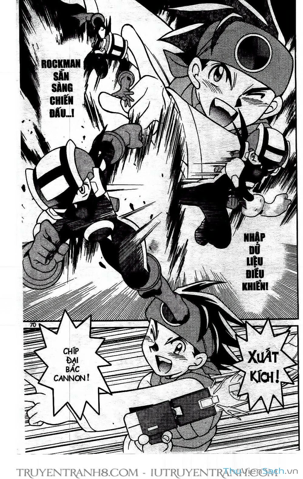 Truyện Tranh Rockman Chiến Binh Thế Giới Ảo trang 4