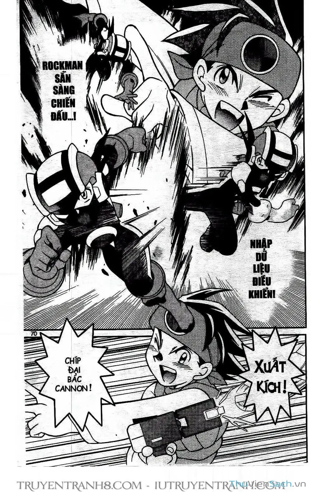 Truyện Tranh Rockman Chiến Binh Thế Giới Ảo trang 4