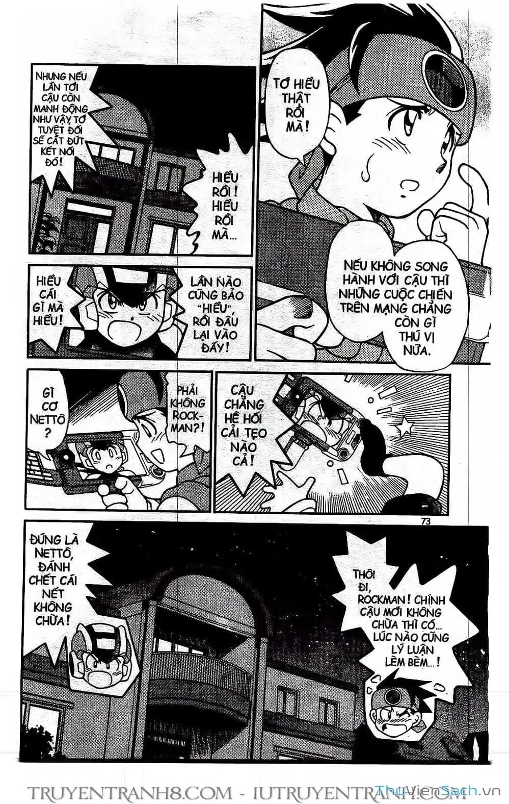 Truyện Tranh Rockman Chiến Binh Thế Giới Ảo trang 4