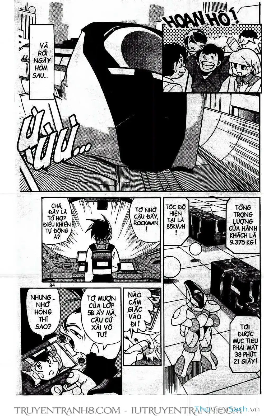 Truyện Tranh Rockman Chiến Binh Thế Giới Ảo trang 4
