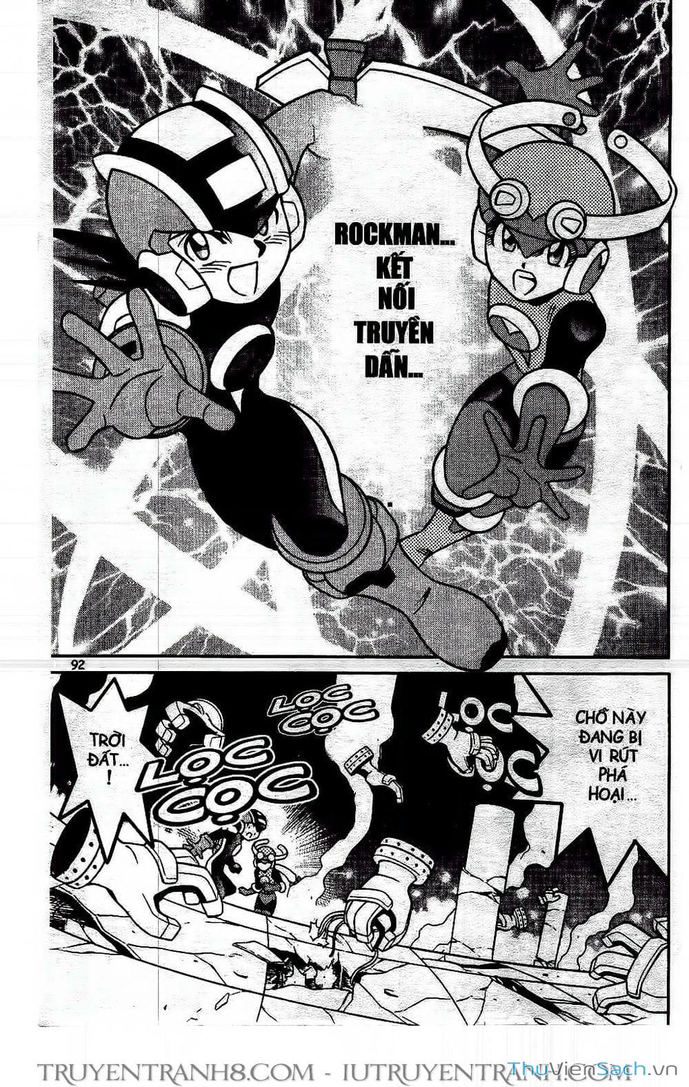 Truyện Tranh Rockman Chiến Binh Thế Giới Ảo trang 4