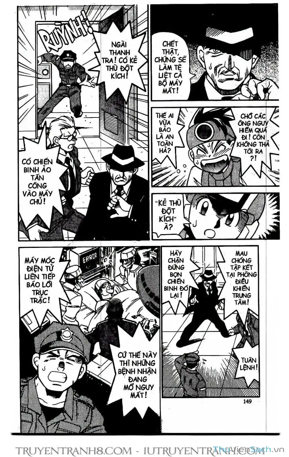 Truyện Tranh Rockman Chiến Binh Thế Giới Ảo trang 4
