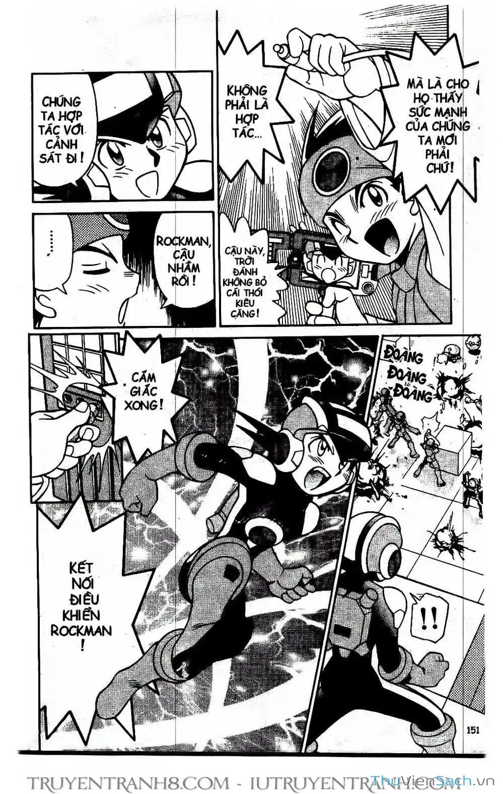 Truyện Tranh Rockman Chiến Binh Thế Giới Ảo trang 4