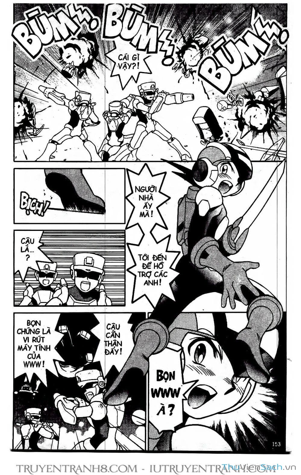 Truyện Tranh Rockman Chiến Binh Thế Giới Ảo trang 4