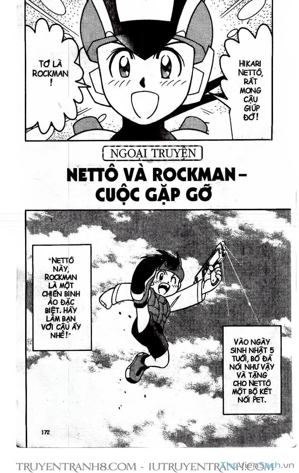 Truyện Tranh Rockman Chiến Binh Thế Giới Ảo trang 4