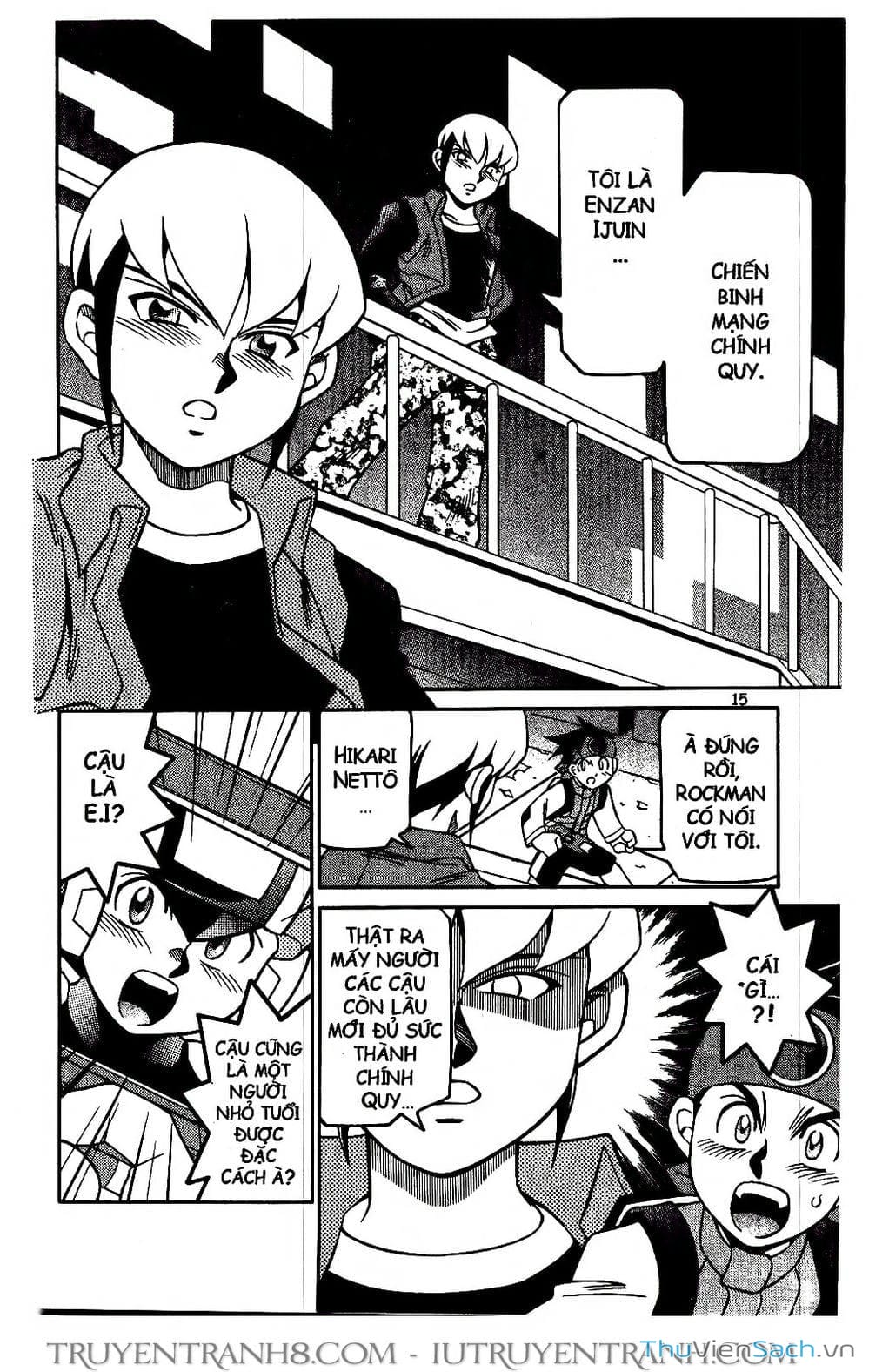 Truyện Tranh Rockman Chiến Binh Thế Giới Ảo trang 4