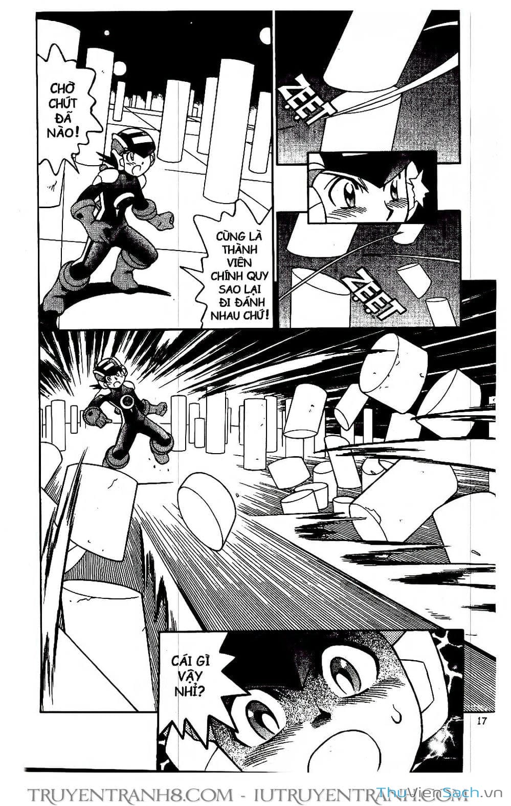 Truyện Tranh Rockman Chiến Binh Thế Giới Ảo trang 4