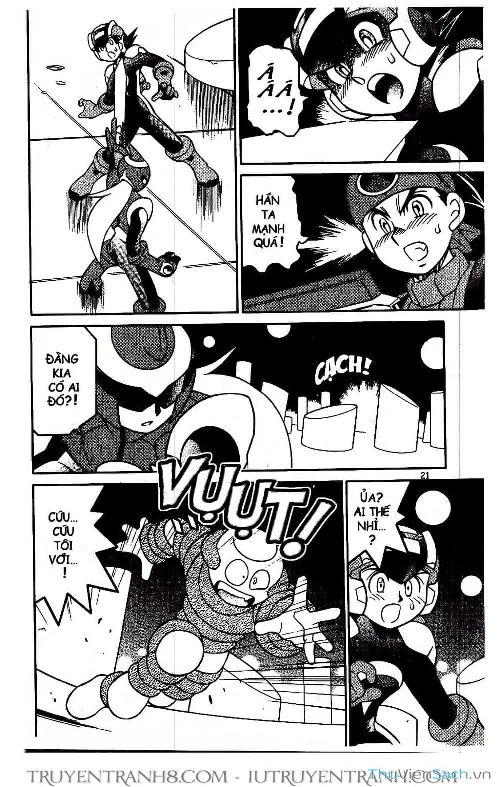 Truyện Tranh Rockman Chiến Binh Thế Giới Ảo trang 4