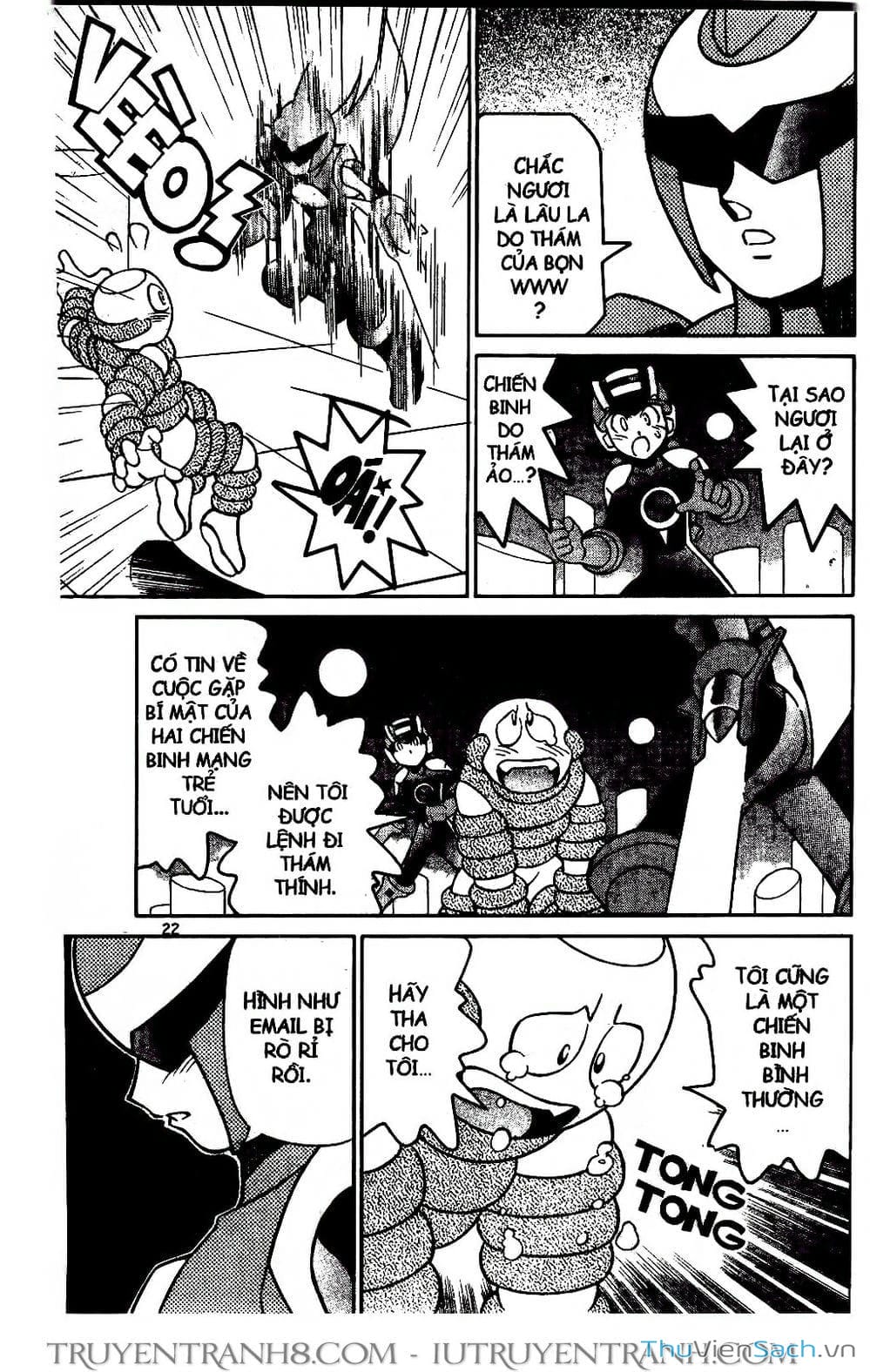 Truyện Tranh Rockman Chiến Binh Thế Giới Ảo trang 4