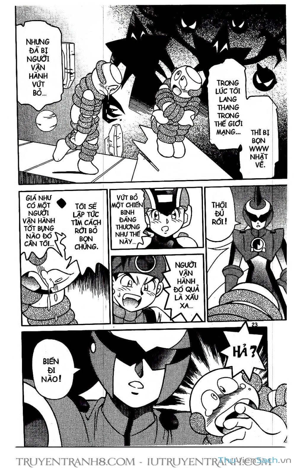 Truyện Tranh Rockman Chiến Binh Thế Giới Ảo trang 4