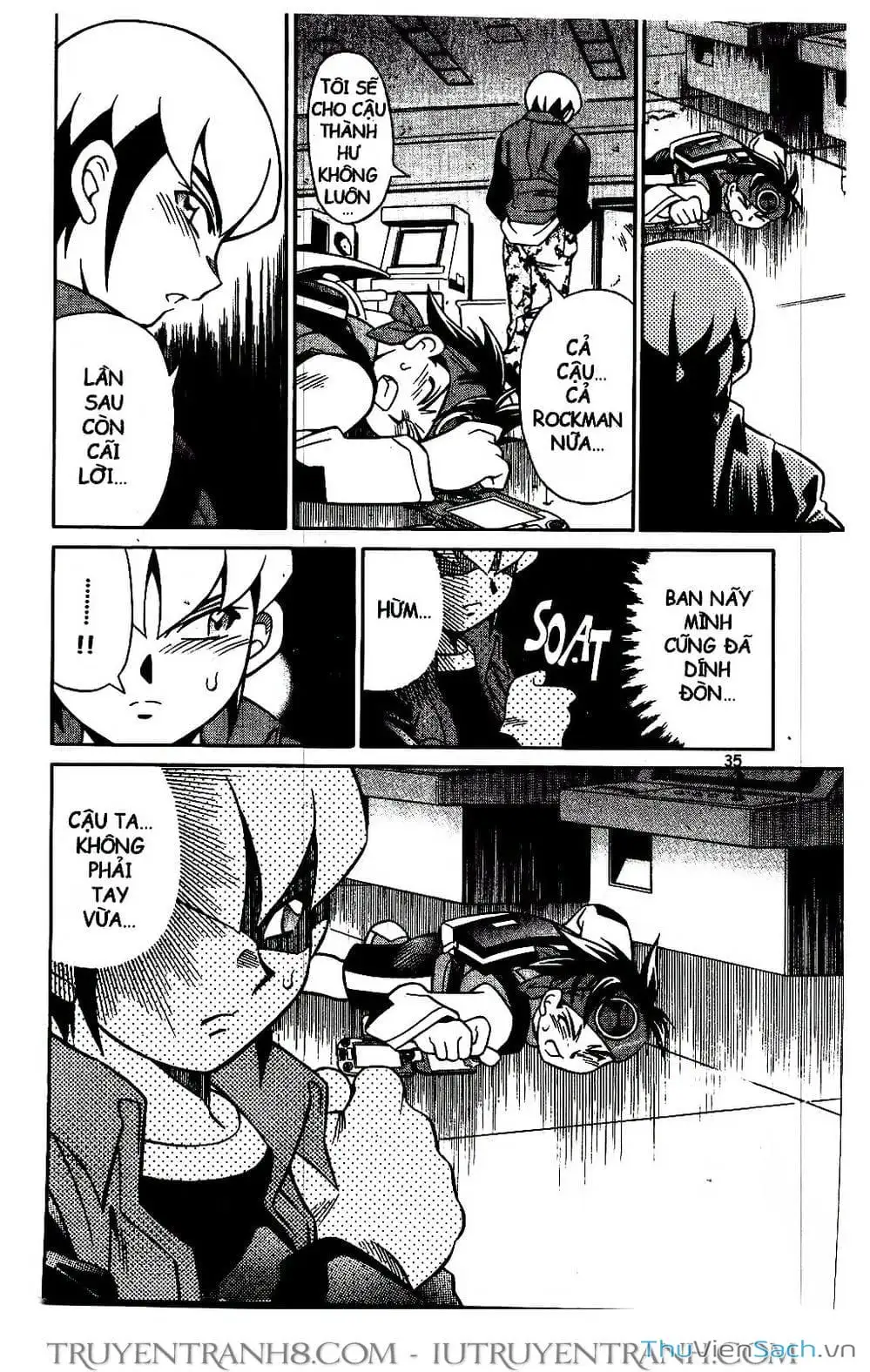 Truyện Tranh Rockman Chiến Binh Thế Giới Ảo trang 4