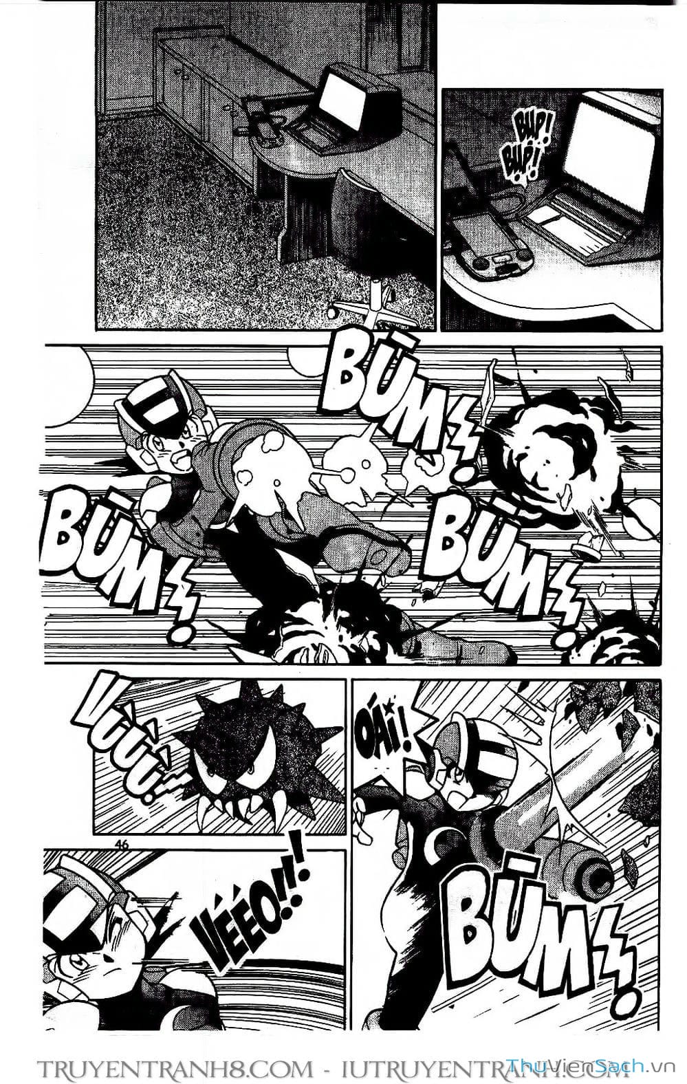 Truyện Tranh Rockman Chiến Binh Thế Giới Ảo trang 4