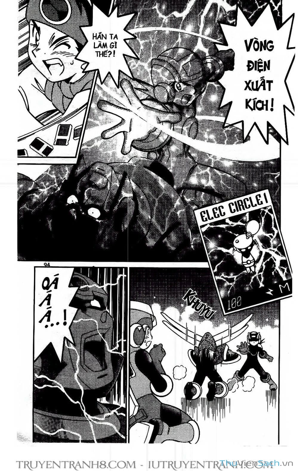 Truyện Tranh Rockman Chiến Binh Thế Giới Ảo trang 4