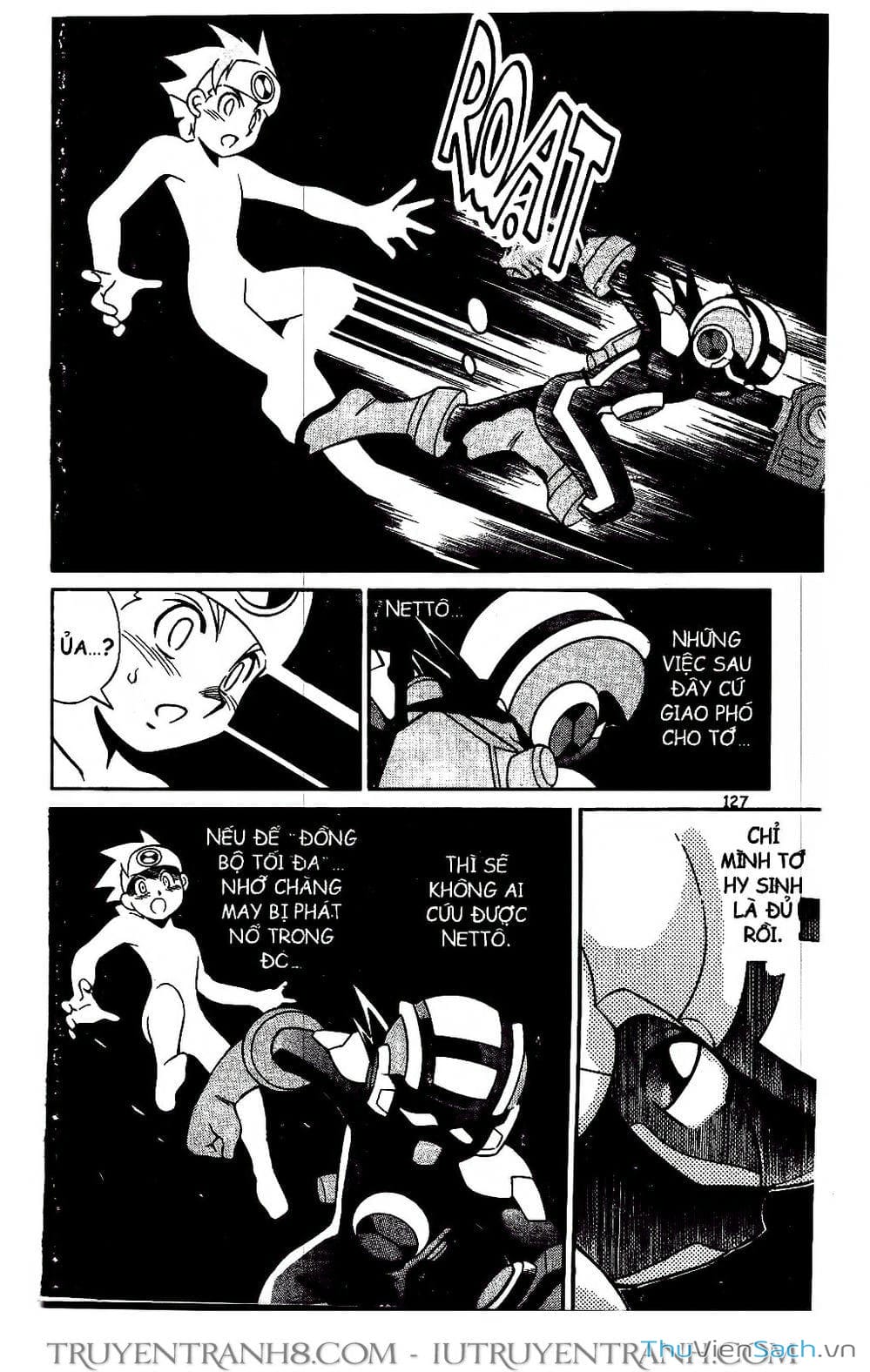 Truyện Tranh Rockman Chiến Binh Thế Giới Ảo trang 4