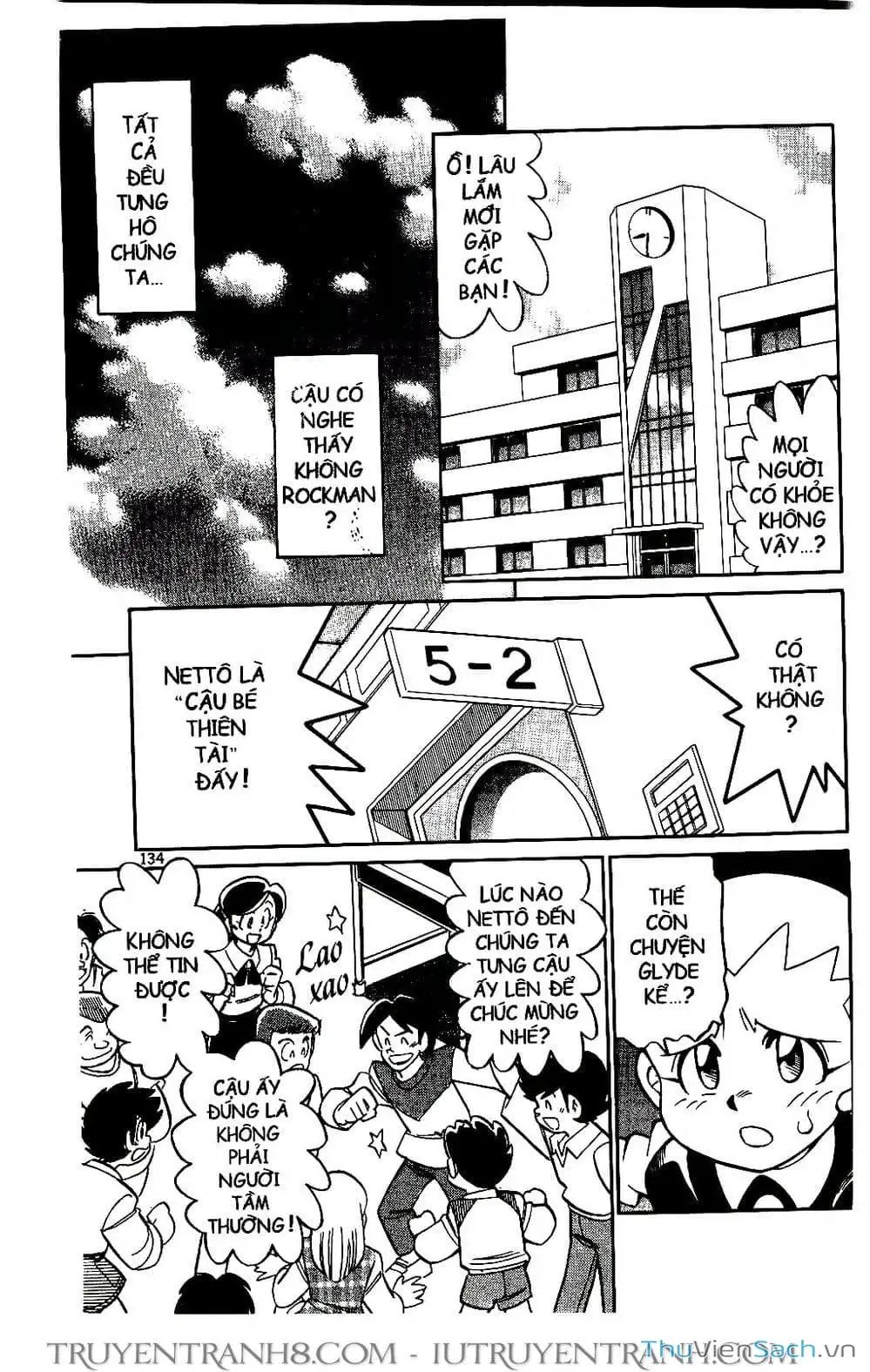 Truyện Tranh Rockman Chiến Binh Thế Giới Ảo trang 4