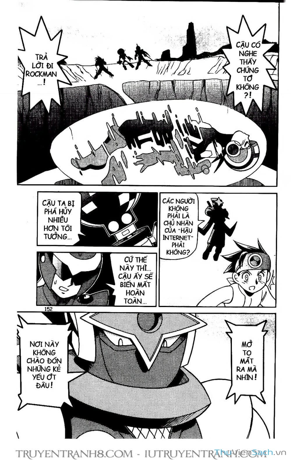 Truyện Tranh Rockman Chiến Binh Thế Giới Ảo trang 4