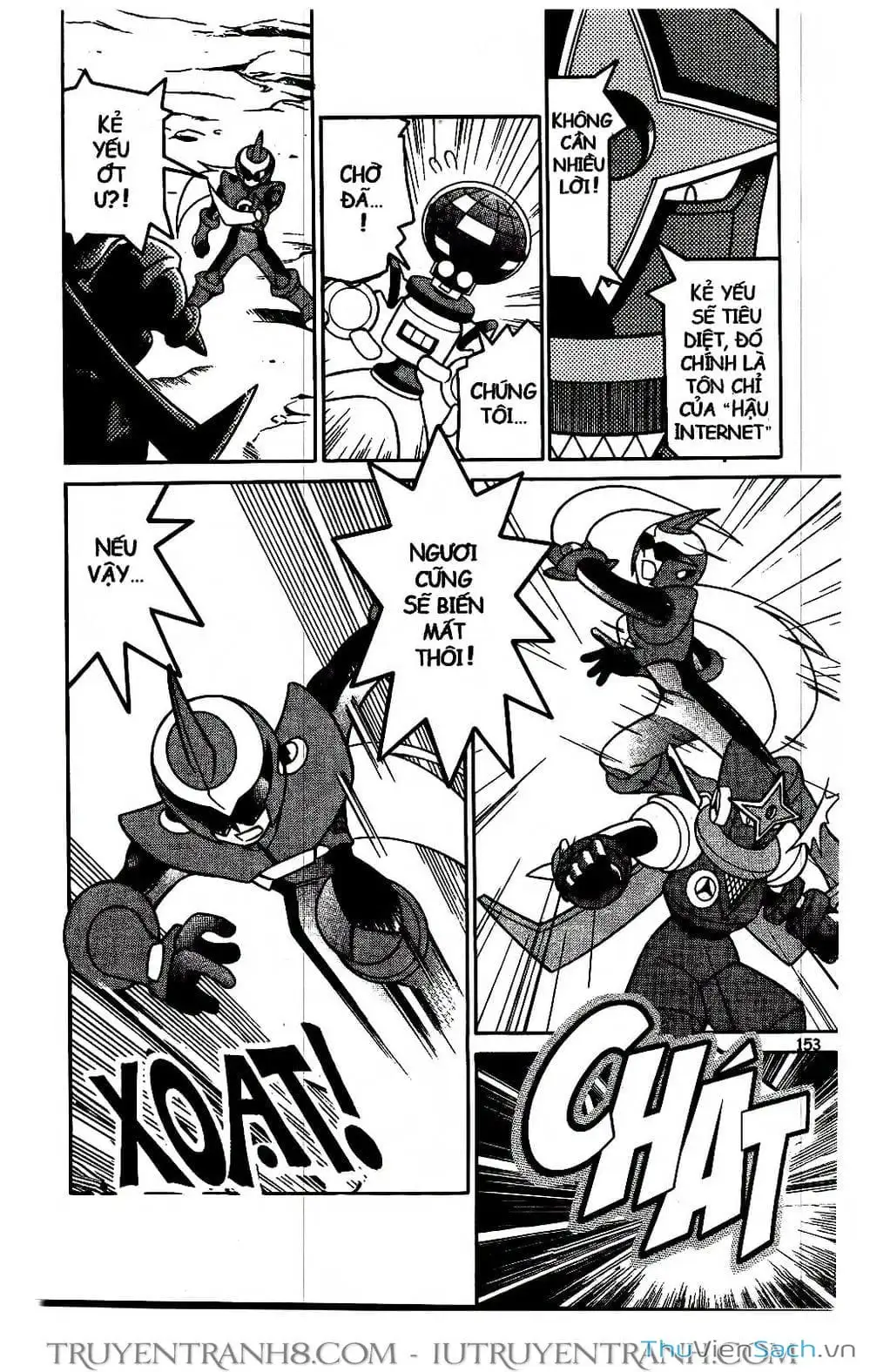 Truyện Tranh Rockman Chiến Binh Thế Giới Ảo trang 4