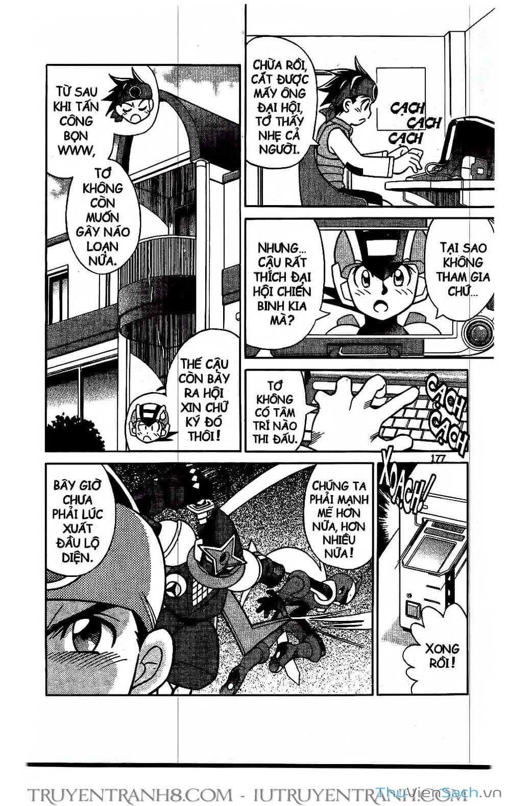 Truyện Tranh Rockman Chiến Binh Thế Giới Ảo trang 4