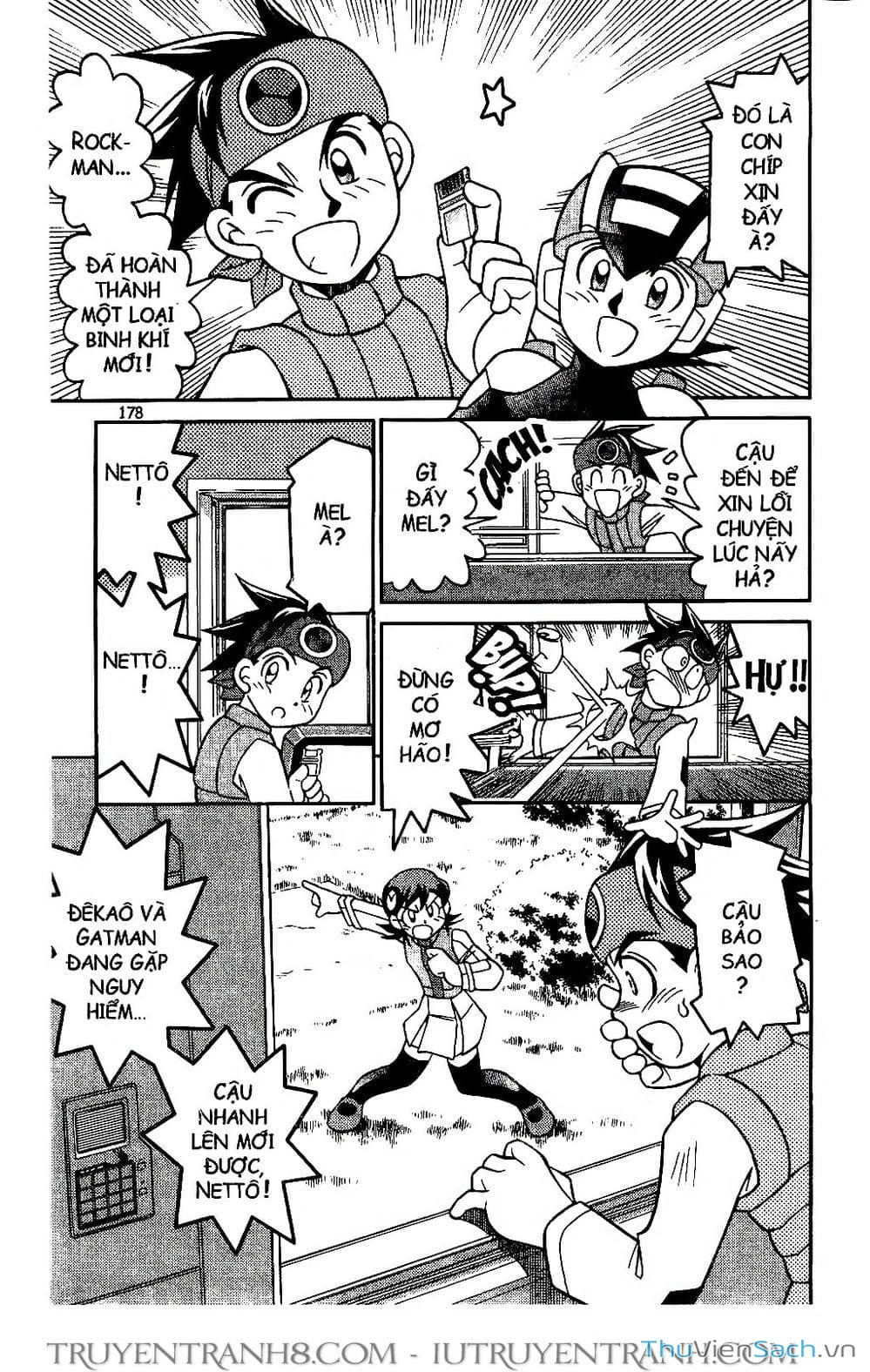 Truyện Tranh Rockman Chiến Binh Thế Giới Ảo trang 4