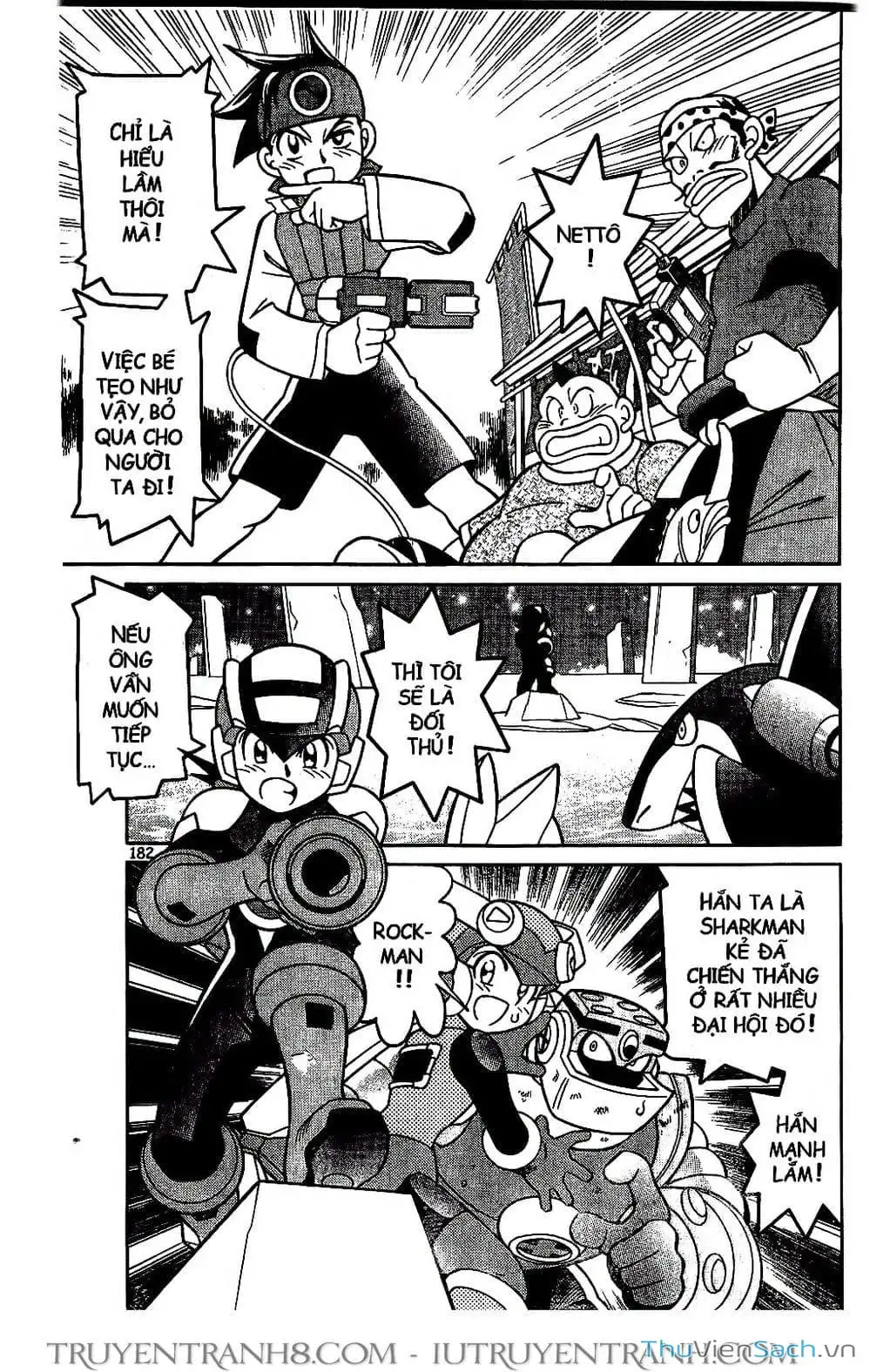 Truyện Tranh Rockman Chiến Binh Thế Giới Ảo trang 4