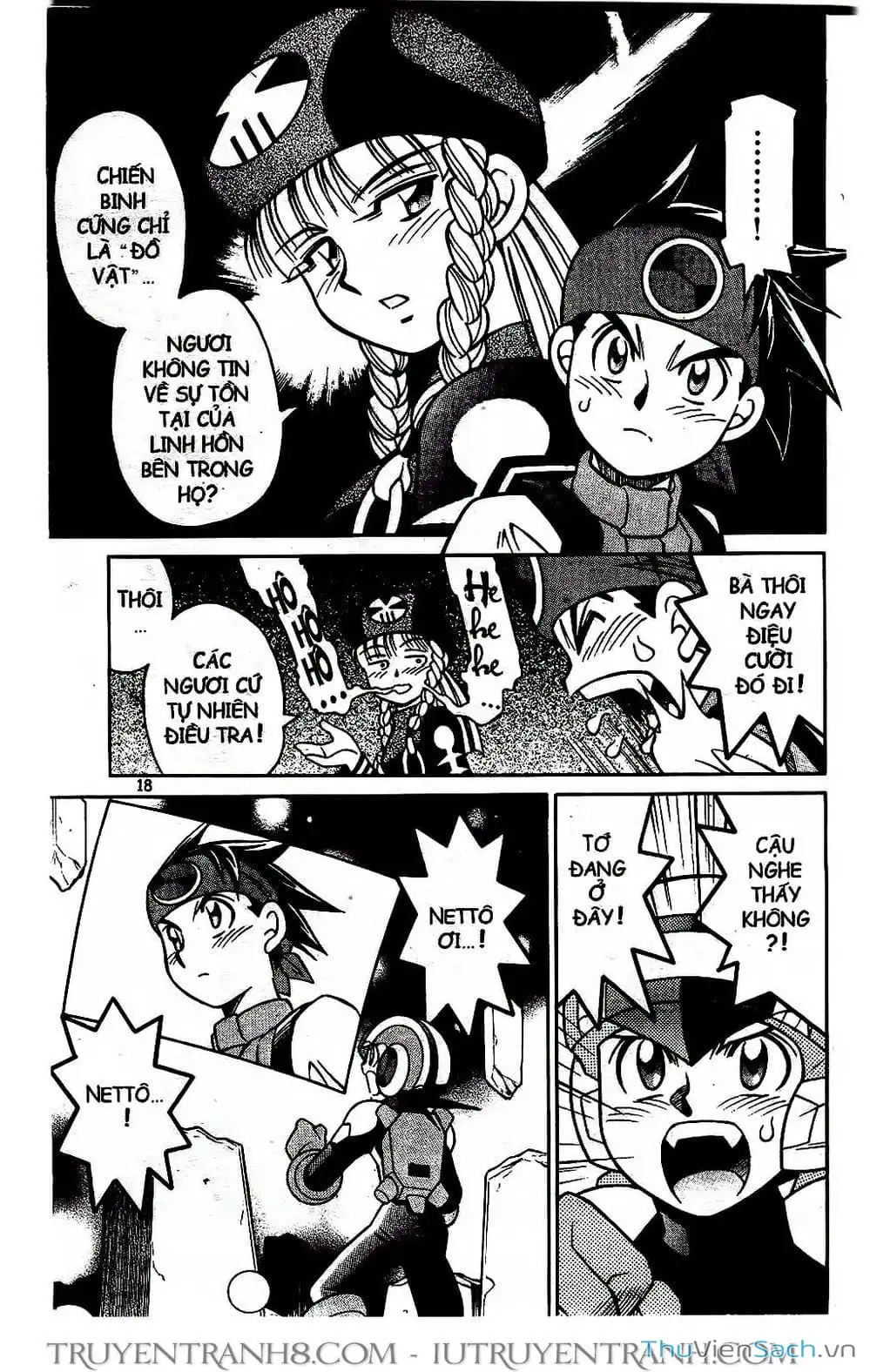 Truyện Tranh Rockman Chiến Binh Thế Giới Ảo trang 4