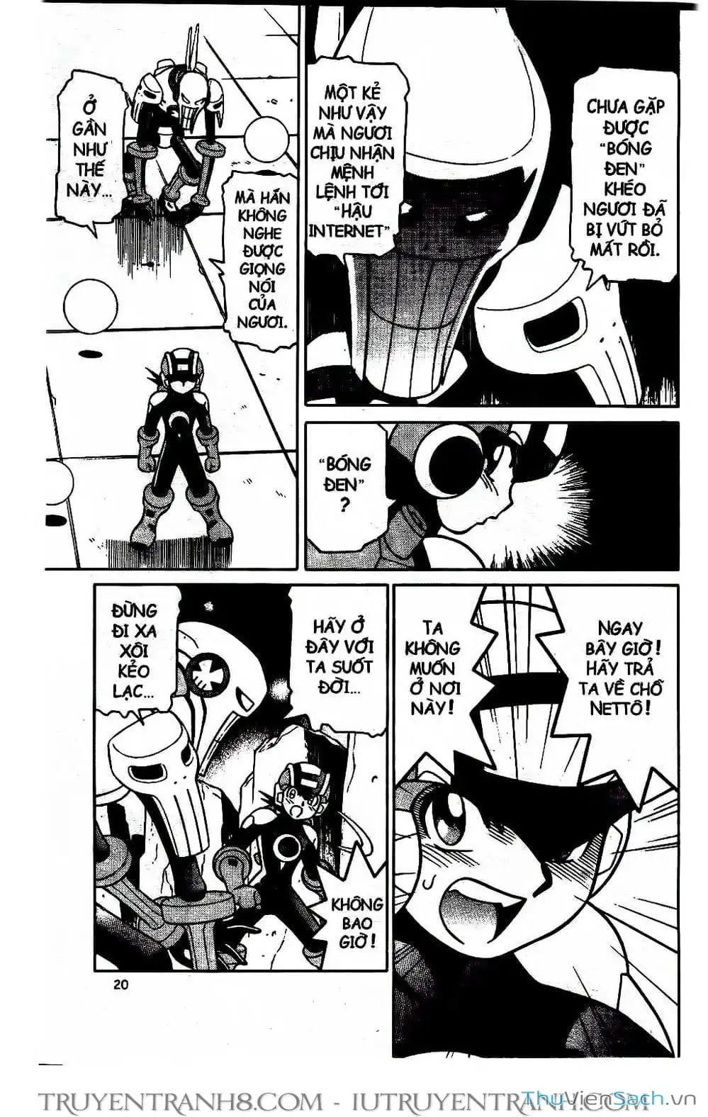 Truyện Tranh Rockman Chiến Binh Thế Giới Ảo trang 4