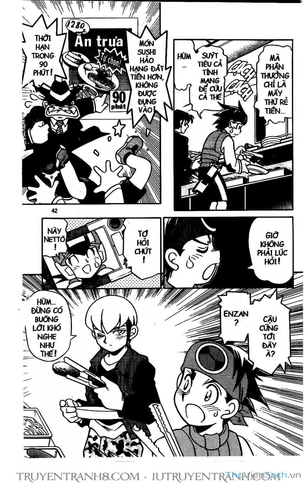 Truyện Tranh Rockman Chiến Binh Thế Giới Ảo trang 4