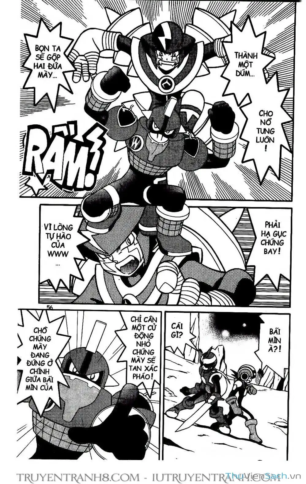 Truyện Tranh Rockman Chiến Binh Thế Giới Ảo trang 4