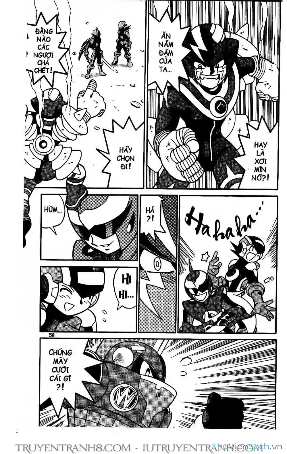 Truyện Tranh Rockman Chiến Binh Thế Giới Ảo trang 4