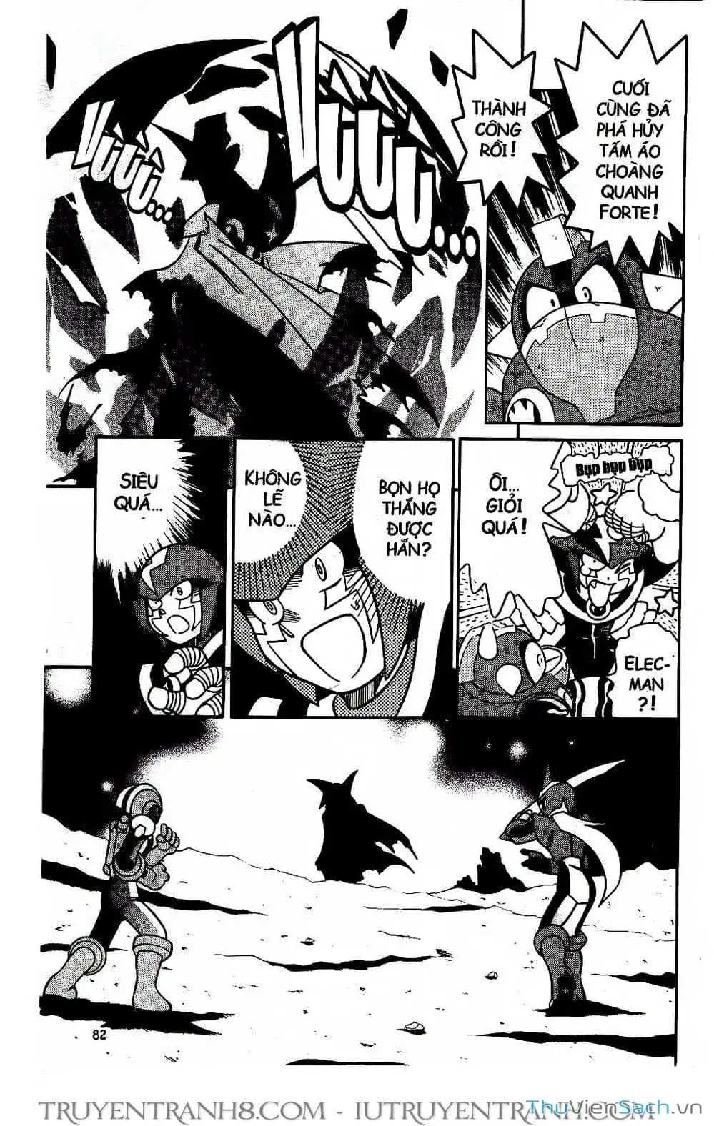 Truyện Tranh Rockman Chiến Binh Thế Giới Ảo trang 4