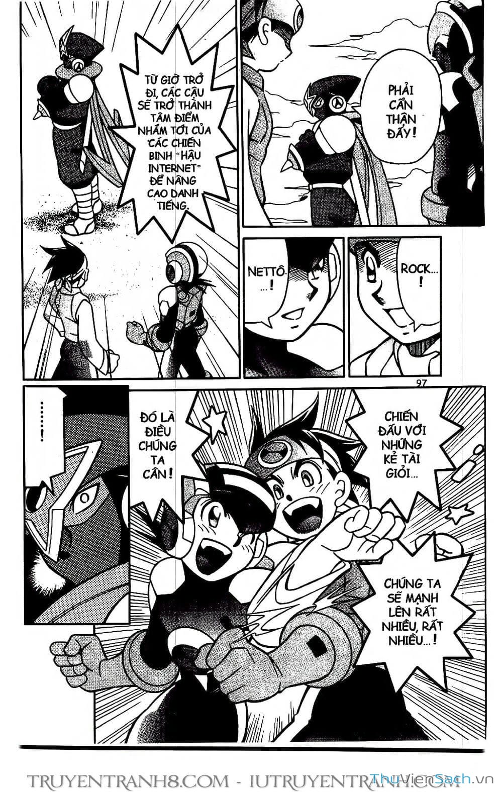 Truyện Tranh Rockman Chiến Binh Thế Giới Ảo trang 4