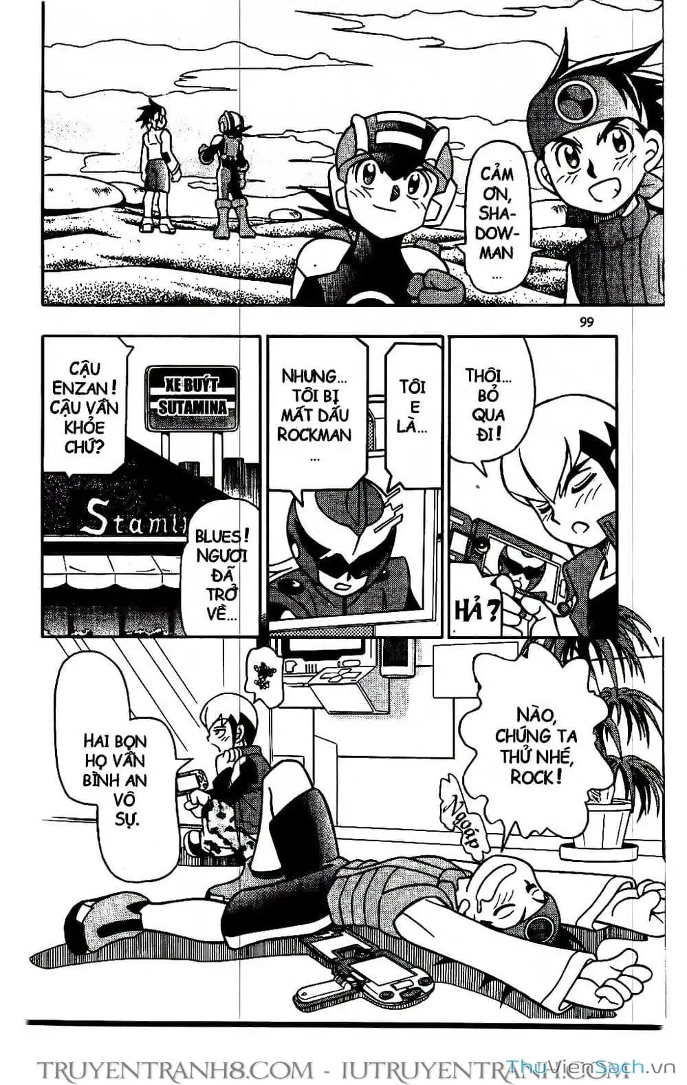 Truyện Tranh Rockman Chiến Binh Thế Giới Ảo trang 4