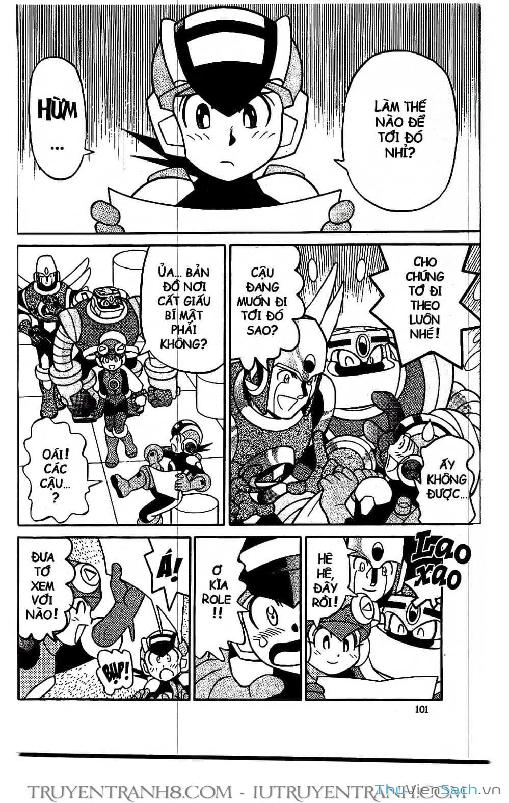 Truyện Tranh Rockman Chiến Binh Thế Giới Ảo trang 4