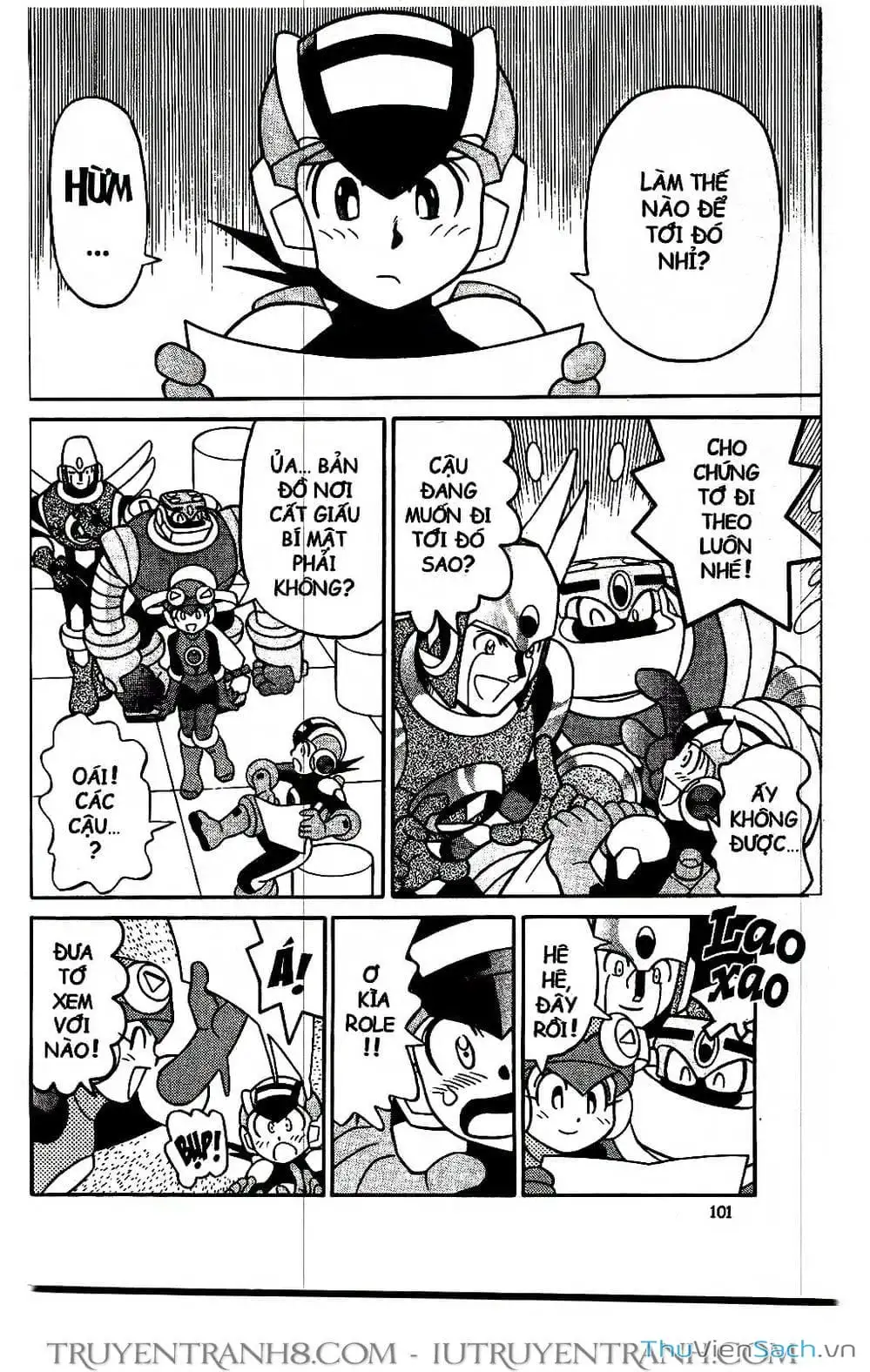 Truyện Tranh Rockman Chiến Binh Thế Giới Ảo trang 4