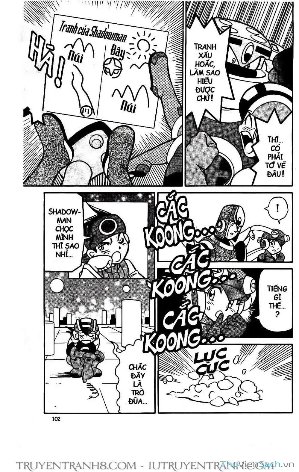 Truyện Tranh Rockman Chiến Binh Thế Giới Ảo trang 4